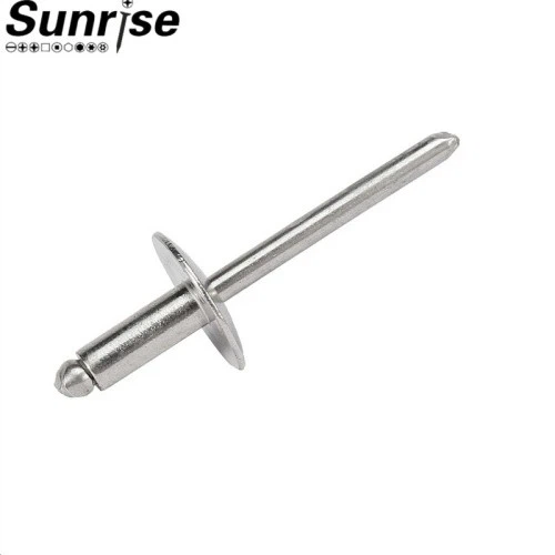 Large Cap Stainless Steel Pull Core Rivets