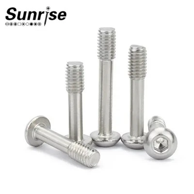 SS304/316 Metric M3 kuuskantpeaga nupupeaga kinnituskruvi