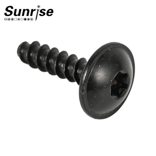 Torxi sõrestikupea must keermestuskruvi